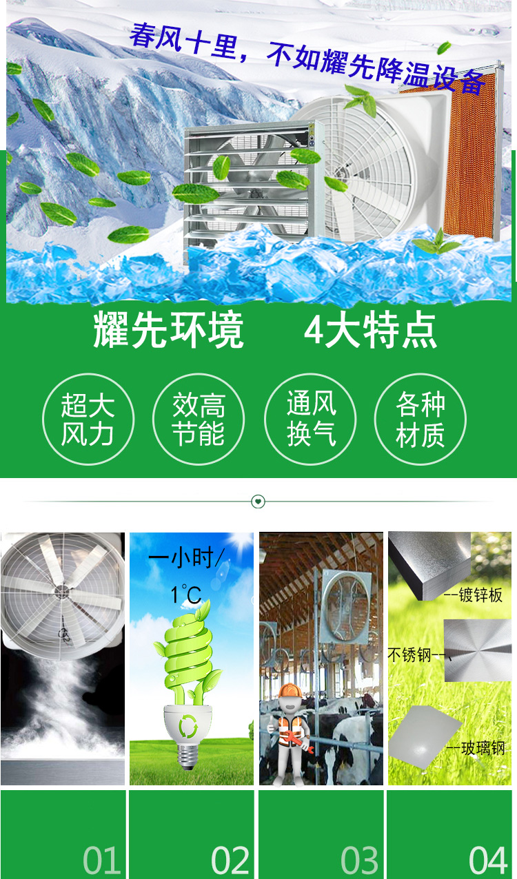 通风降温优势